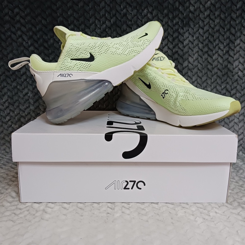 Nike Air Max 270 Barely Volt Women's Walking Running Sneakers Shoes Size 7